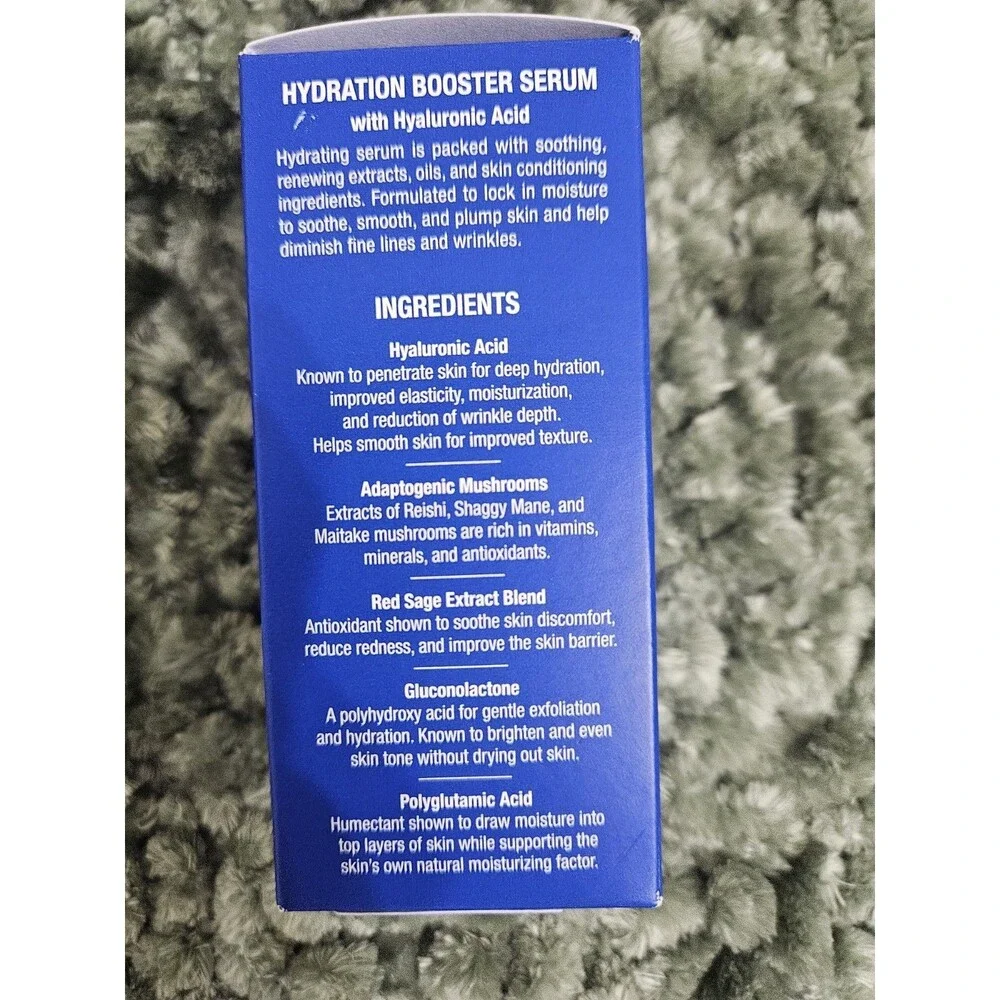 Jack Black Epic Moisture Hydrating Hyaluronic Acid Serum Fragrance Free 2 fl oz